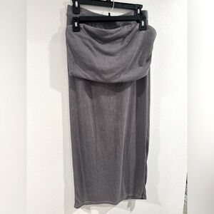 Free People Beach Set Size M Maxi Skirt/Strapless(Towel Material)